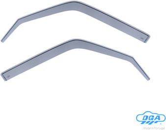 Dga Dga Front Window Windbreakers Tinted Nissan Patrol Y61 1997-2009 3-Door 5-Door Material Plexiglass 2 Pieces Dga17018