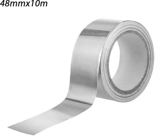 Bandă Izolatoare 48mm x 10m Autocolantă Argintie