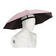 Umbrelă De Cap Alista Home Diametru 69 Cm Bandă Elastică Pentru Cap Protecție Împotriva Ploii Și UV Roz