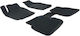Autopataki Rubber Car Mats Raised Sides Compatible with Skoda Fabia 2014 Seat Ibiza 2008-2017 Volkswagen Polo 2009-2017