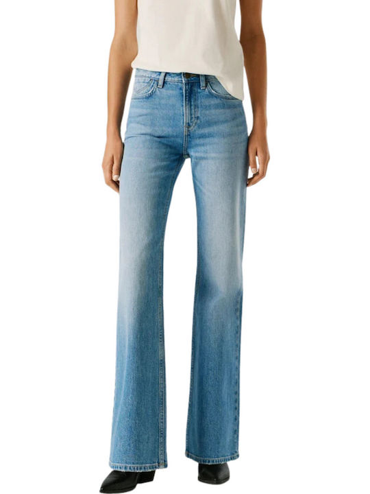 Pepe Jeans Ψηλόμεσο Γυναικείο Jean Παντελόνι Κα...