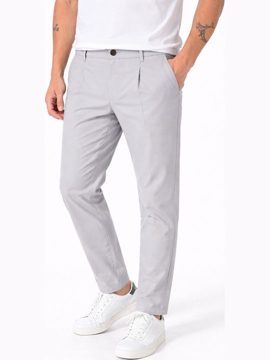 Herrenhosen Chino in Slim Passform Grau