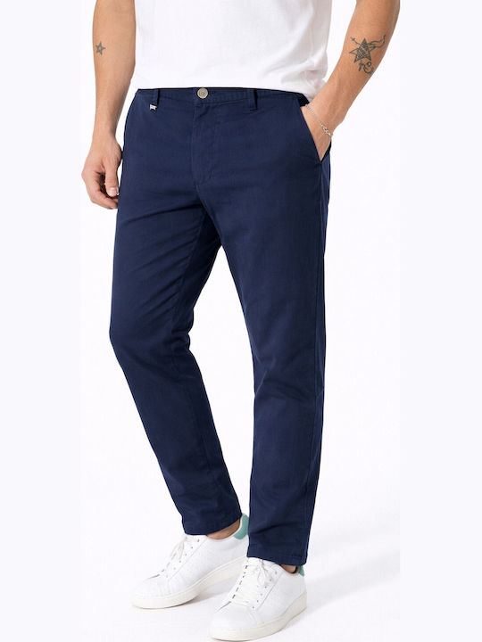 Herrenhosen Chino in Schlank Passform Blau