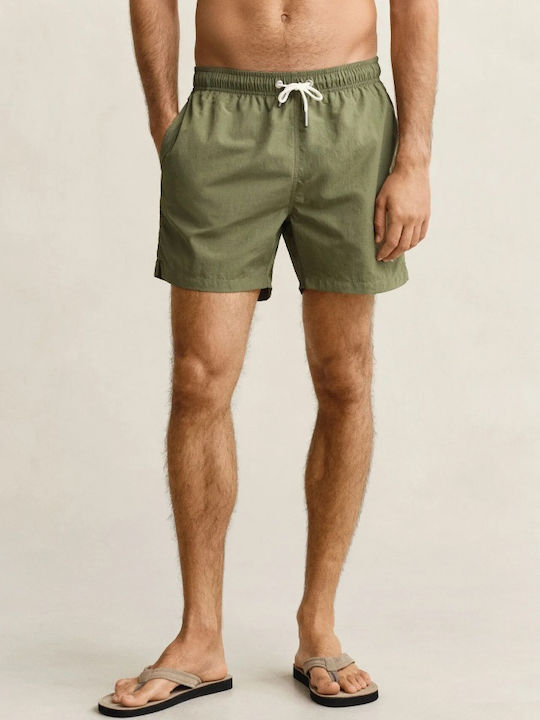 Gant Men's Swim Shorts Khaki