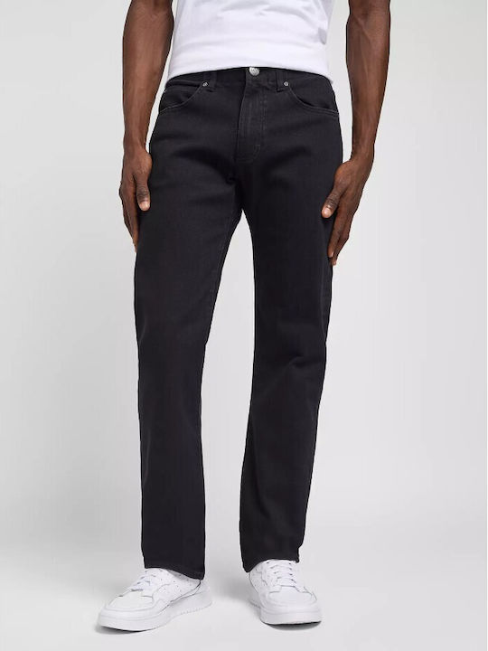 Lee Ανδρικό Παντελόνι Τζιν Slim Fit Black