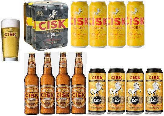 Cisk Glas Bier Transparent 400ml