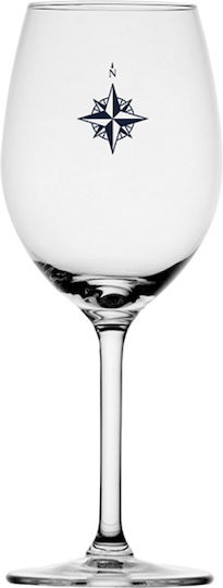 Marine Business Ecozen Glasses for White Wine from Glass 6 Pieces