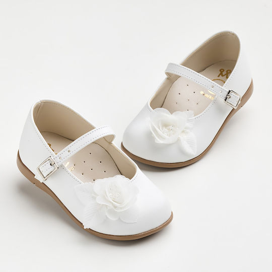 Ever Kid Balerine De Botez Din Piele Albe