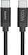 Hama USB Typ-C Kabel Länge 3 M 100W Schwarz 201749