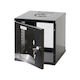 Intellinet Metal Cabinet Manhattan Wall Cabinet 6u 10" 300x300mm Black 711692 711692