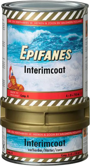 Αστάρι Δύο Συστατικών Interim Coat Λευκό 750 Ml