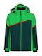 Kids Casual Short Green Coat 35W0304 E958