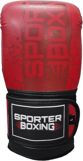 Sporter Boxing Boxing Gloves for Sack Red