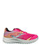 Kids Sports Shoes Running with Laces Fuchsia