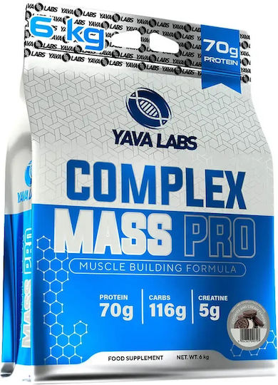 Yava Labs Complex Mass Pro με Γεύση Cookies & Cream 6kg