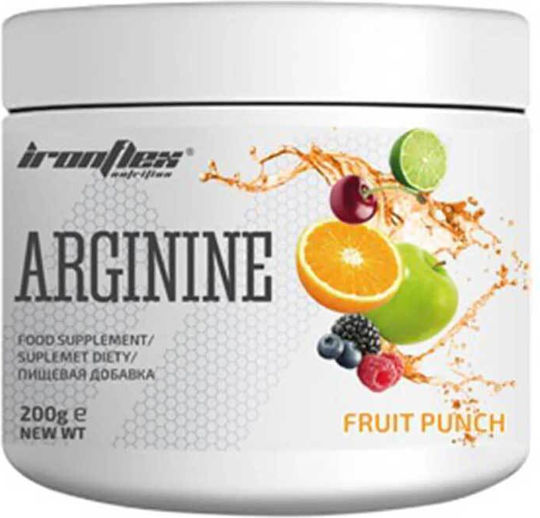 Ironflex Nutrition Arginine 200gr Orange (πορτοκάλι)