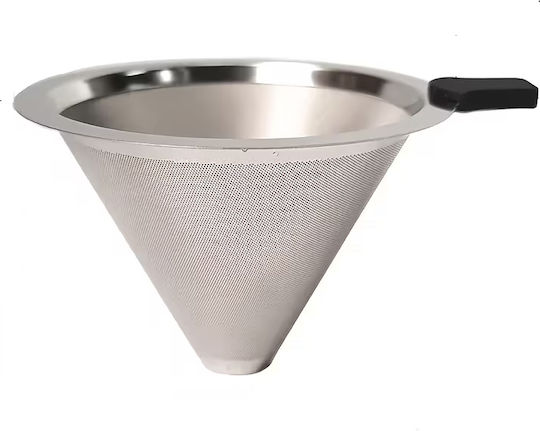 Φίλτρο Καφέ Επαναχρησιμοποιούμενο Feggrini Pour Over 800ml Ανοξείδωτο Ατσάλι 14cm