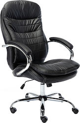 Executive Office Chair with Black Arms