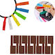 Self-Adhesive Label Rolls 84x26mm 10 Pieces
