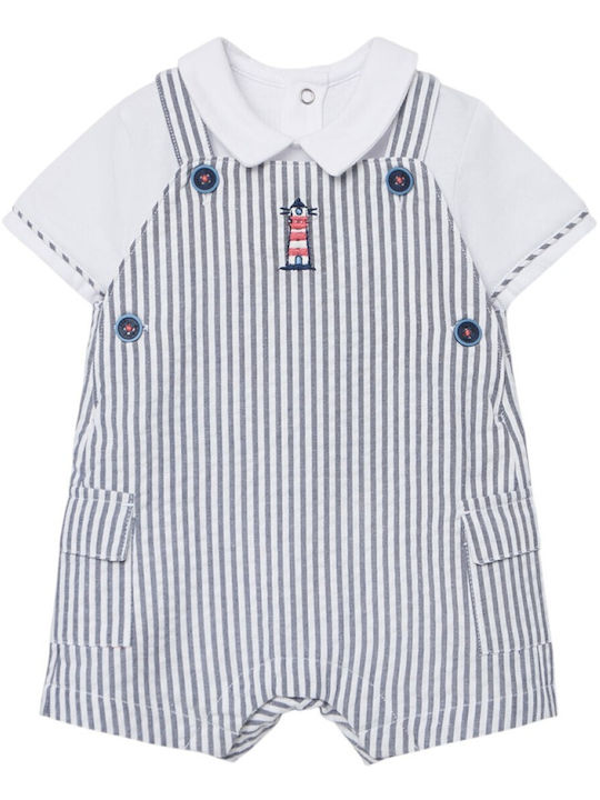 Boboli Boboli Baby-Strampler Mit Hosen Grau