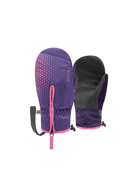 Racer Kids Ski & Snowboard Gloves Purple
