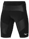 Mizuno Herren Thermounterwäsche Hose Schwarz