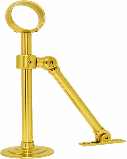 Handrail Support Φ35 Brass Gold 21 Cm