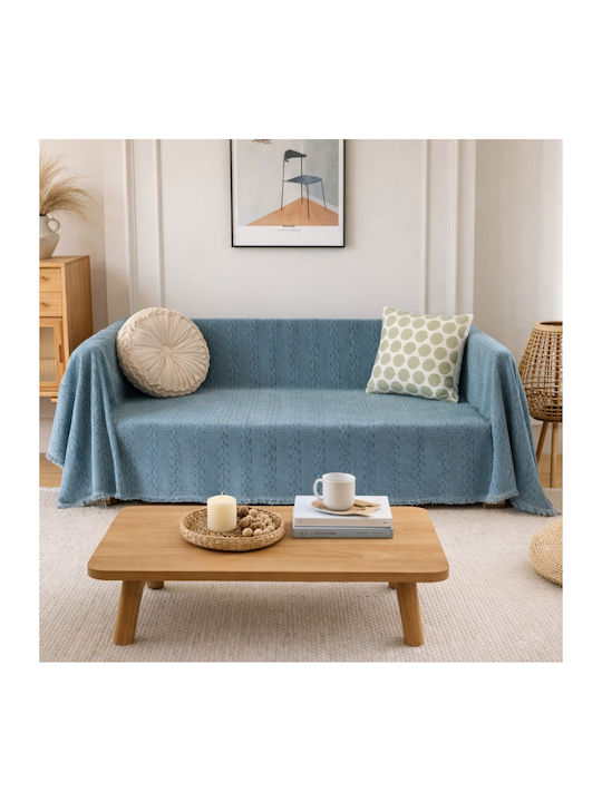 My Home Luxury Seada Sofa Throw Jacquard 180x24...