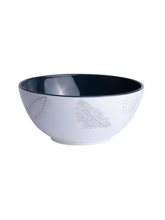 Marine Business Cereal Serving Bowl Round Made of Melamine 6 Pieces