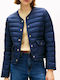 Women's Sleeveless Jacket for Winter Navy Blue