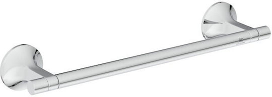 Ideal Standard Ράγα Μπάνιου Μονή Επιτοίχια με Βίδες Ασημί