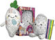 Bunny's Easter Fabric Ornament 20x12x8cm