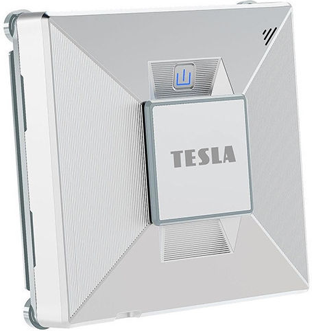 Tesla Roboter Fenstersauger mit Batterie Weiß