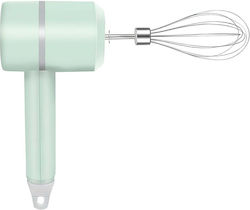 Avizar Rechargeable Wireless Beater Usb 20w Double Whisks 1200mah Mint Green