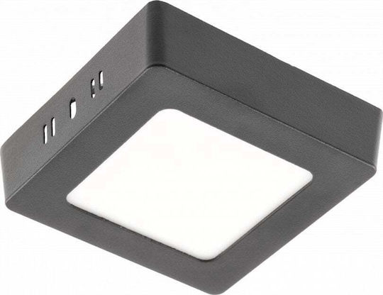 Gtv LED Неутрално Бяло Спот в Черен Цвят