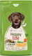 Happy Life 7.5kg Trockenfutter für Welpen Große Rassen mit Huhn, Reis, Fleisch und Gemüse