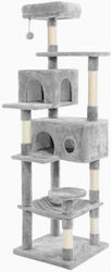 Cat Scratching Post Cat Tree Gray