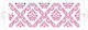 Schablonen Damask 10x30cm