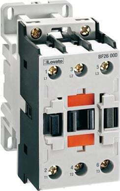 Lovato Electric Τριπολικός Διακόπτης Ράγας 24V 38A