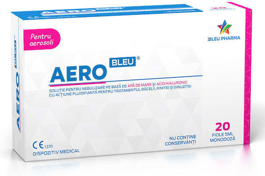 Nebulization Solution Based On Water And Hyaluronic Acid Aero Bleu 20 x 5ml