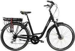 Devron 28" 2025 Ηλεκτρικό Ποδήλατο Πόλης Μαύρο Devron 28" 2025 Ηλεκτρικό Ποδήλατο Πόλης Μαύρο