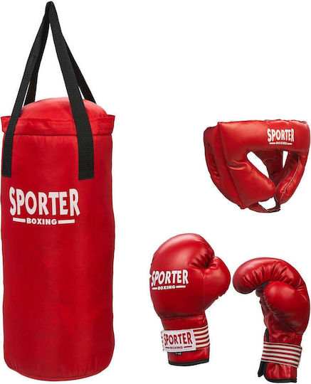 Sporter Boxing Σάκος Μποξ Μαύρος