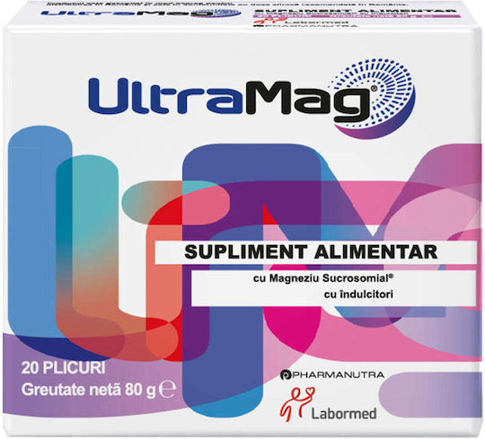 Labormed Ultramag 20 Plicuri Aromă Citrice