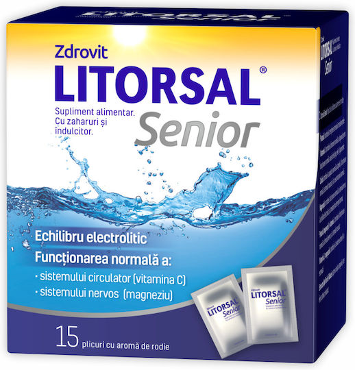 Zdrovit Litorsal Senior Rodie 15 Plicuri