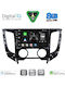 Digital IQ Car Audio System for Mitsubishi L200 2015-2019 with A/C Bluetooth USB Wi-Fi GPS Apple CarPlay Android Auto with 9 Inch Touch Screen