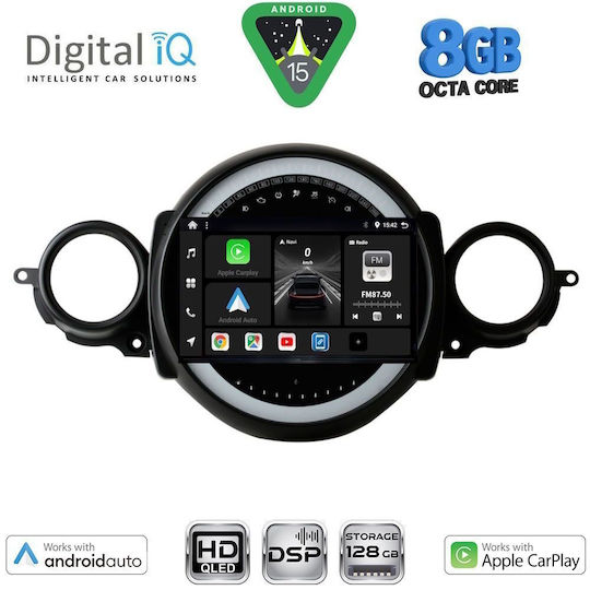 Digital IQ Car Audio System for Mini Cooper / Clubman 2011-2013 with Touch Screen 9" Digital IQ BXF 7064_CPAA