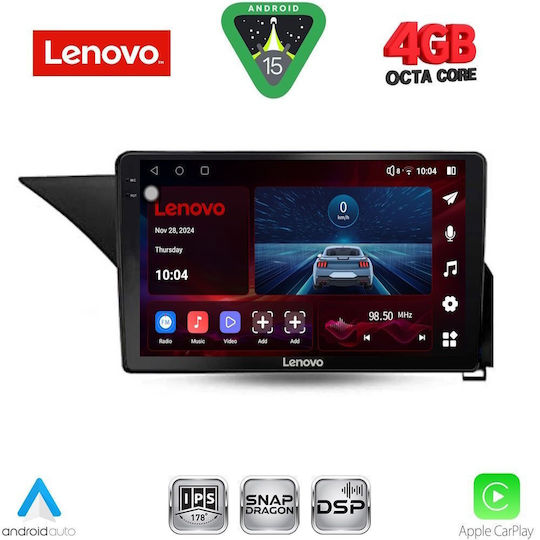 Lenovo Car Audio System for Mercedes-Benz E Class 2012-2014 (Bluetooth/USB/WiFi/GPS/Apple CarPlay/Android Auto) with 10" Touch Screen