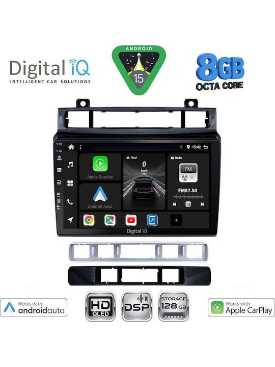 Digital IQ Car Audio System for Volkswagen Touareg 2011-2018 Bluetooth USB WiFi GPS Apple CarPlay Android Auto with 9" Touch Screen