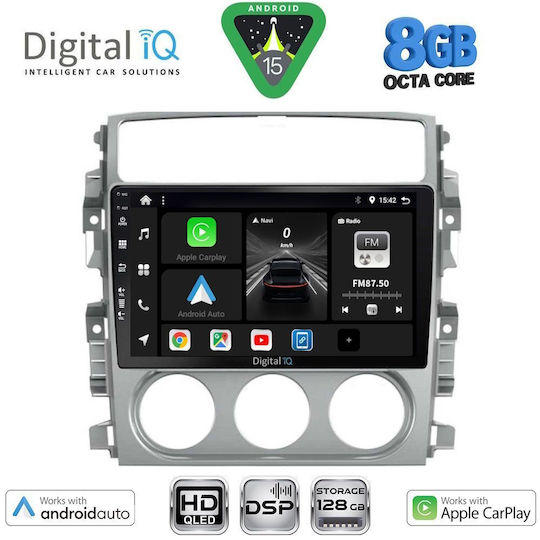 Digital IQ Ηχοσύστημα Αυτοκινήτου για Suzuki Liana 2001-2007 (Bluetooth/USB/WiFi/GPS/Apple-Carplay/Android-Auto) με Οθόνη Αφής 9"