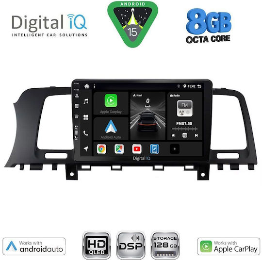 Digital IQ Ηχοσύστημα Αυτοκινήτου για Nissan Murano 2007-2014 (Bluetooth/USB/WiFi/GPS/Apple-Carplay/Android-Auto) με Οθόνη Αφής 9"